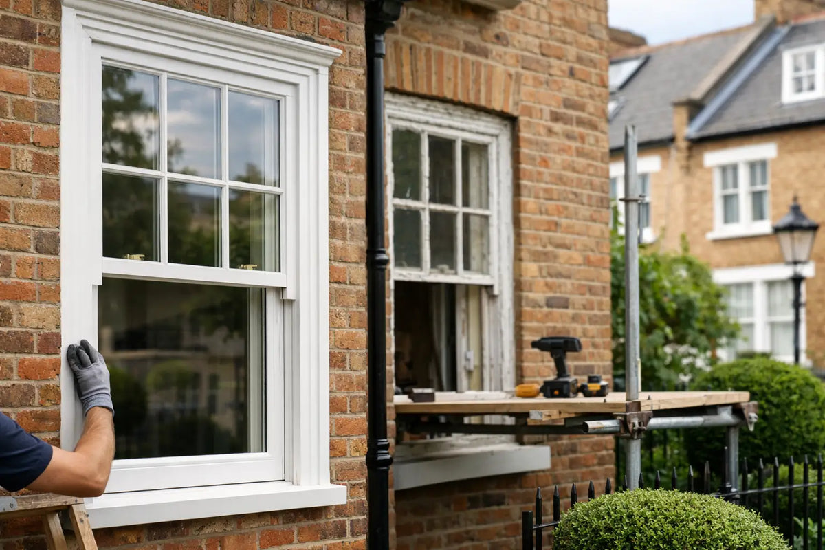 Replacement Sash Windows in a Conservation Area