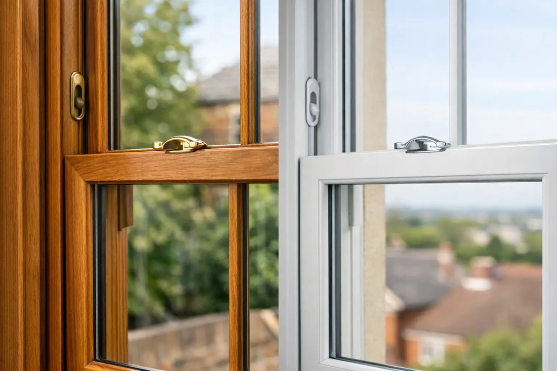 Timber Versus uPVC Sash Windows Compared